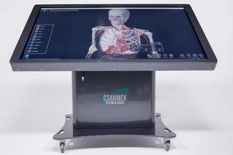 3D MULTIDISCIPLINARY PLATFORM – Anatomy Table - Ylemmed
